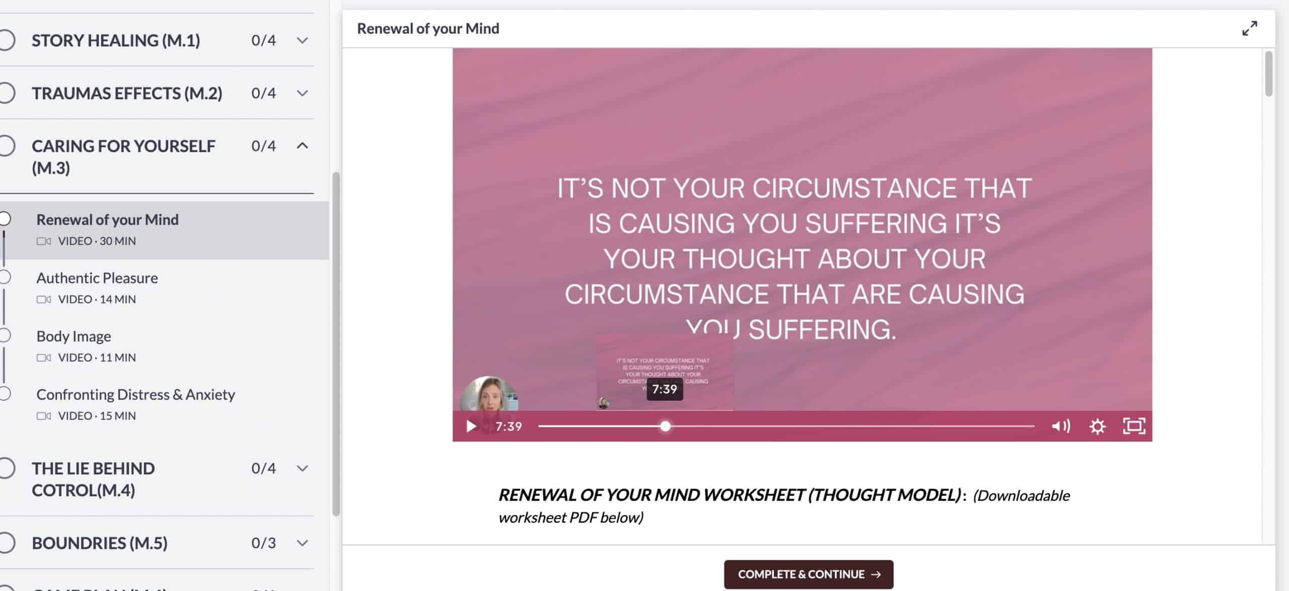 Betrayal Trauma Healing Through Thought Model Course Thought Model and Healing from Betrayal Trauma